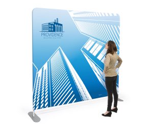 Custom Tension Fabric Backdrop with Portable Aluminum Frame - Image 4