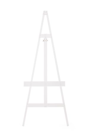 Acrylic Display Easel for Floor, Folding Design, Height Adjustable Pegs - Clear - Image 2