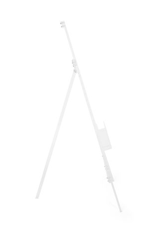 Acrylic Display Easel for Floor, Folding Design, Height Adjustable Pegs - Clear - Image 7