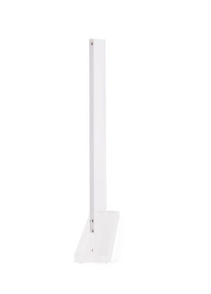 Recycled Acrylic Countertop Sign Holder, T-Style Design - Clear - Image 3
