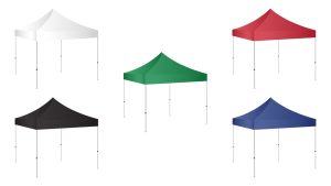 5x5 Commercial Pop-Up Canopy Tent with Custom Printed Graphics - Image 2