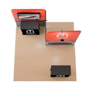 10-Foot Pop-Up Trade Show Kit with Custom Printing & Portable Counter - Image 3
