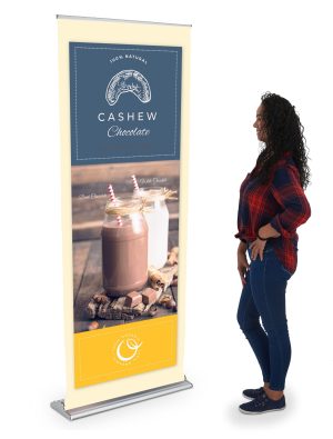 Standard Tabletop Retractable Banner Stand with Custom Graphic - Image 8