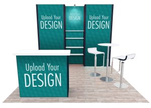 Double-Sided Trade Show Booth Backdrop with Custom Full-Color Graphics - Image 3