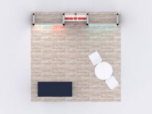 Double-Sided Trade Show Booth Backdrop with Custom Full-Color Graphics - Image 4