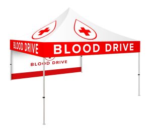 Custom Pop-Up Canopy Backwall with Single or Double-Sided Graphics - Image 3