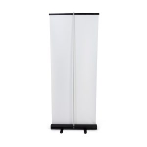 Premium Wide-Base Retractable Banner Stand with Custom Graphic - Image 3