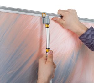 Standard Tabletop Retractable Banner Stand with Custom Graphic - Image 5
