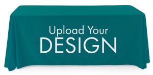 Custom Stretch Table Cover with Fitted Design and Full-Color Graphics - Image 4