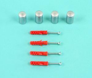 Round Through-Grip Sign Standoffs, Set of 4 — Multiple Sizes & Finishes - Image 6