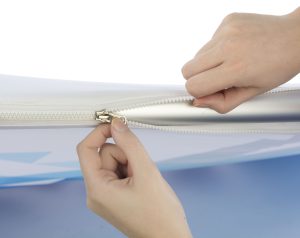Custom Tension Fabric Backdrop with Portable Aluminum Frame - Image 6