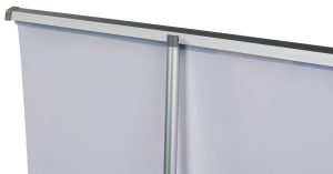 Standard Tabletop Retractable Banner Stand with Custom Graphic - Image 3